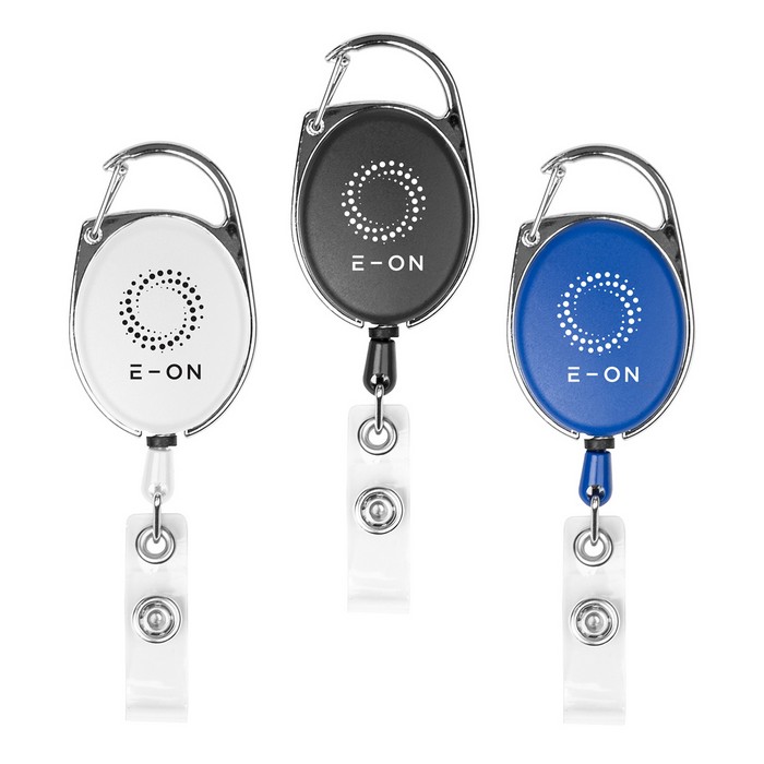 SH80065 Retractable Badge Holder With Carabiner...